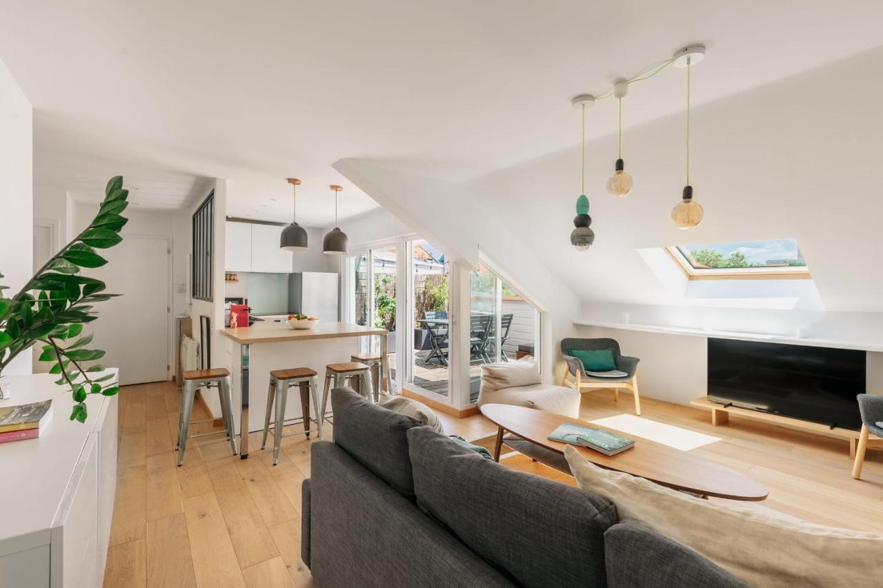 Little Bibi Terrace - Cote Des Basques And Private Garage Biarritz Exterior foto