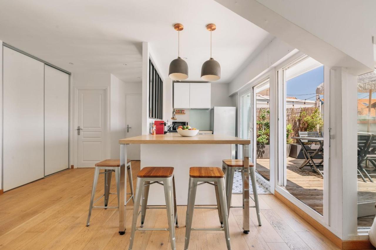 Little Bibi Terrace - Cote Des Basques And Private Garage Biarritz Exterior foto