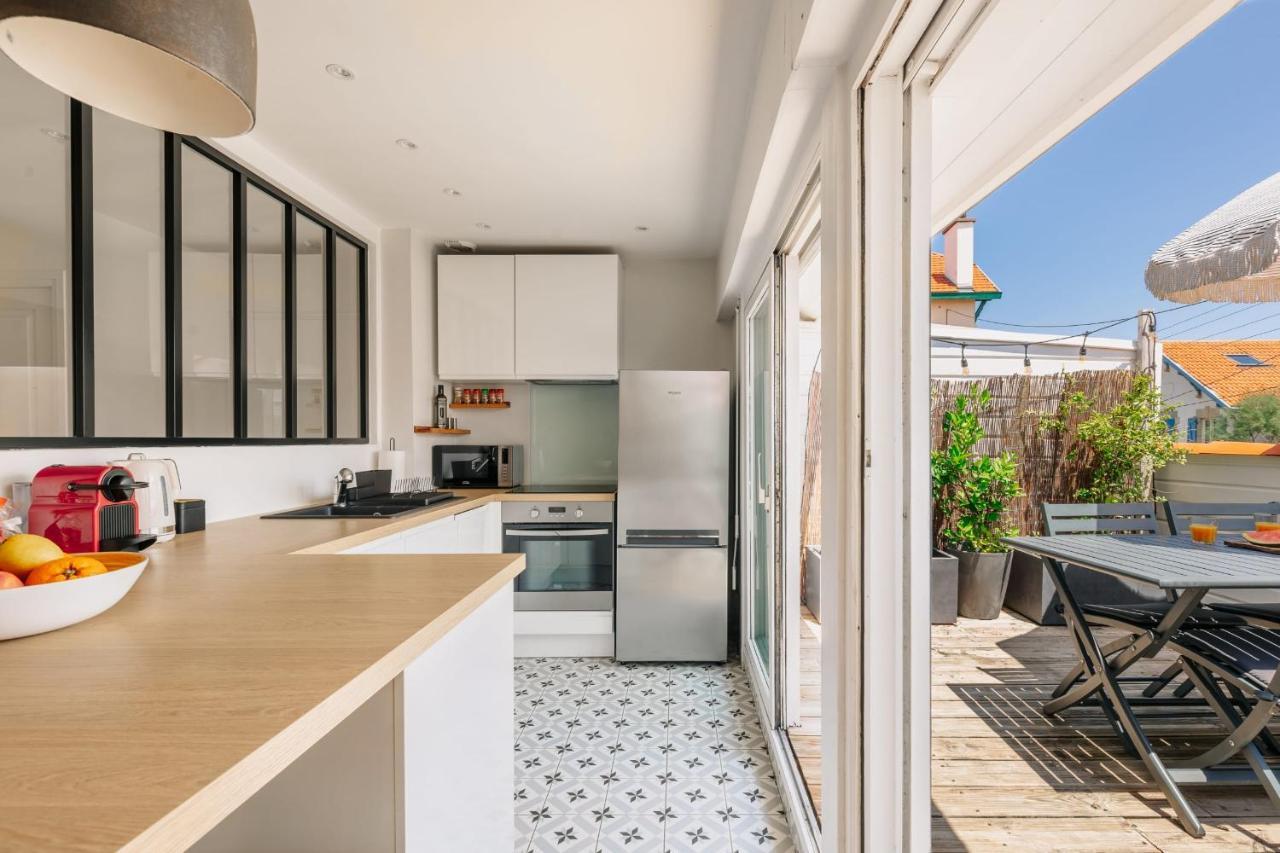 Little Bibi Terrace - Cote Des Basques And Private Garage Biarritz Exterior foto